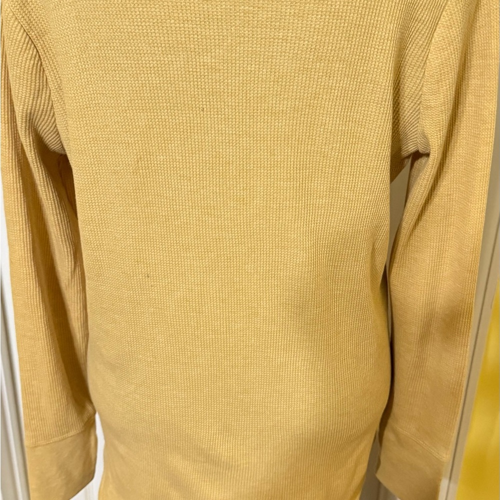 Yellow Button-Front Sweater - Picture 6 of 11